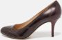 Fendi Vintage Pre-owned Leather heels Brown Dames - Thumbnail 2