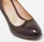 Fendi Vintage Pre-owned Leather heels Brown Dames - Thumbnail 7