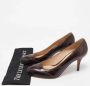Fendi Vintage Pre-owned Leather heels Brown Dames - Thumbnail 9