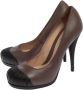 Fendi Vintage Pre-owned Leather heels Brown Dames - Thumbnail 3