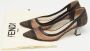 Fendi Vintage Pre-owned Leather heels Brown Dames - Thumbnail 9