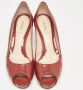 Fendi Vintage Pre-owned Leather heels Brown Dames - Thumbnail 3