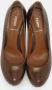 Fendi Vintage Pre-owned Leather heels Brown Dames - Thumbnail 2