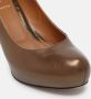 Fendi Vintage Pre-owned Leather heels Brown Dames - Thumbnail 6