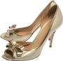 Fendi Vintage Pre-owned Leather heels Gray Dames - Thumbnail 3