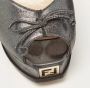 Fendi Vintage Pre-owned Leather heels Gray Dames - Thumbnail 8