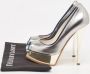 Fendi Vintage Pre-owned Leather heels Gray Dames - Thumbnail 9