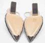 Fendi Vintage Pre-owned Leather heels Gray Dames - Thumbnail 6