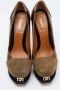 Fendi Vintage Pre-owned Leather heels Green Dames - Thumbnail 3