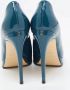 Fendi Vintage Pre-owned Leather heels Green Dames - Thumbnail 5
