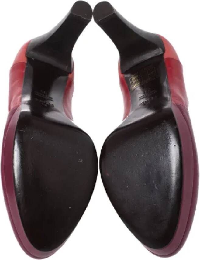 Fendi Vintage Pre-owned Leather heels Multicolor Dames