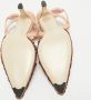 Fendi Vintage Pre-owned Leather heels Pink Dames - Thumbnail 5