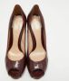 Fendi Vintage Pre-owned Leather heels Red Dames - Thumbnail 3