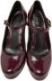 Fendi Vintage Pre-owned Leather heels Red Dames - Thumbnail 2