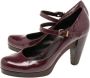 Fendi Vintage Pre-owned Leather heels Red Dames - Thumbnail 3