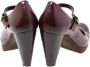 Fendi Vintage Pre-owned Leather heels Red Dames - Thumbnail 4