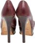 Fendi Vintage Pre-owned Leather heels Red Dames - Thumbnail 4