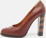 Fendi Vintage Pre-owned Leather heels Red Dames - Thumbnail 2