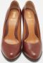 Fendi Vintage Pre-owned Leather heels Red Dames - Thumbnail 3