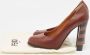 Fendi Vintage Pre-owned Leather heels Red Dames - Thumbnail 9