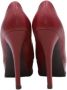 Fendi Vintage Pre-owned Leather heels Red Dames - Thumbnail 3