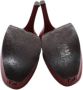Fendi Vintage Pre-owned Leather heels Red Dames - Thumbnail 6