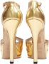 Fendi Vintage Pre-owned Leather heels Yellow Dames - Thumbnail 5