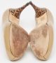 Fendi Vintage Pre-owned Leather heels Yellow Dames - Thumbnail 6