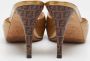 Fendi Vintage Pre-owned Leather heels Yellow Dames - Thumbnail 4