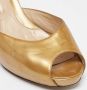 Fendi Vintage Pre-owned Leather heels Yellow Dames - Thumbnail 6