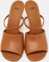 Fendi Vintage Pre-owned Leather mules Brown Dames - Thumbnail 3