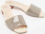 Fendi Vintage Pre-owned Leather mules Gray Dames - Thumbnail 4