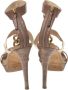 Fendi Vintage Pre-owned Leather sandals Beige Dames - Thumbnail 4