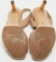 Fendi Vintage Pre-owned Leather sandals Beige Dames - Thumbnail 6