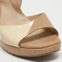 Fendi Vintage Pre-owned Leather sandals Beige Dames - Thumbnail 7