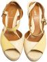 Fendi Vintage Pre-owned Leather sandals Beige Dames - Thumbnail 2