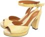 Fendi Vintage Pre-owned Leather sandals Beige Dames - Thumbnail 3