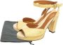 Fendi Vintage Pre-owned Leather sandals Beige Dames - Thumbnail 7