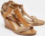 Fendi Vintage Pre-owned Leather sandals Beige Dames - Thumbnail 4