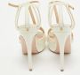 Fendi Vintage Pre-owned Leather sandals Beige Dames - Thumbnail 5