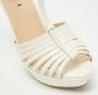 Fendi Vintage Pre-owned Leather sandals Beige Dames - Thumbnail 7