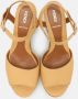 Fendi Vintage Pre-owned Leather sandals Beige Dames - Thumbnail 2