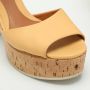 Fendi Vintage Pre-owned Leather sandals Beige Dames - Thumbnail 6