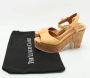 Fendi Vintage Pre-owned Leather sandals Beige Dames - Thumbnail 8