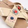 Fendi Vintage Pre-owned Leather sandals Beige Dames - Thumbnail 3