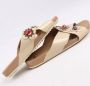 Fendi Vintage Pre-owned Leather sandals Beige Dames - Thumbnail 8