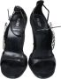 Fendi Vintage Pre-owned Leather sandals Black Dames - Thumbnail 2