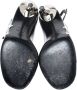 Fendi Vintage Pre-owned Leather sandals Black Dames - Thumbnail 5