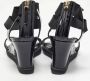 Fendi Vintage Pre-owned Leather sandals Black Dames - Thumbnail 5