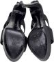 Fendi Vintage Pre-owned Leather sandals Black Dames - Thumbnail 5